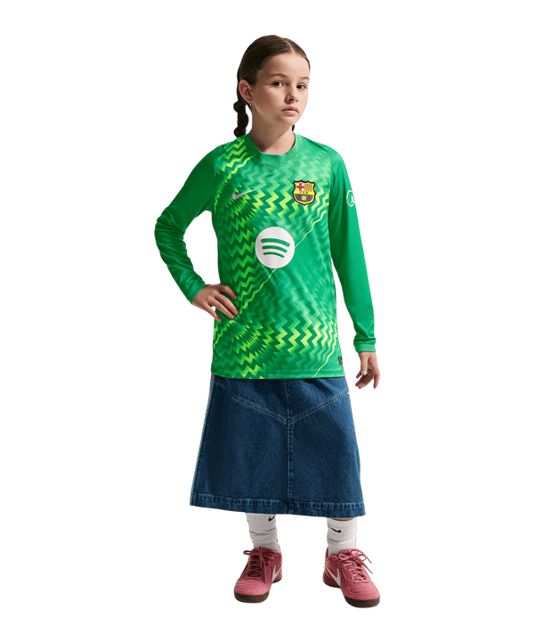 Nike FC Barcelona Torwarttrikot 2026/2027 Kids Grün F324 - gruen