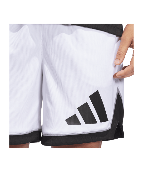 adidas Bos 5 Zoll Short Weiß - weiss