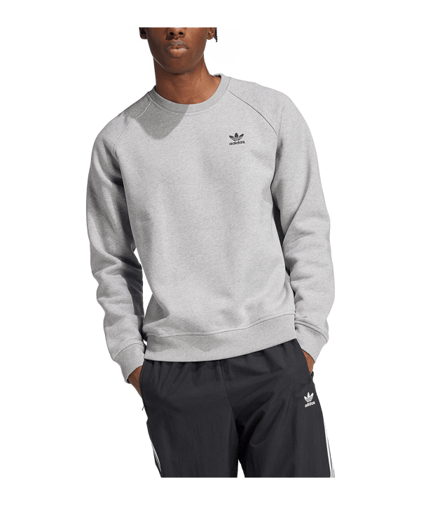 adidas Originals Essential Crew Sweatshirt Grau - grau