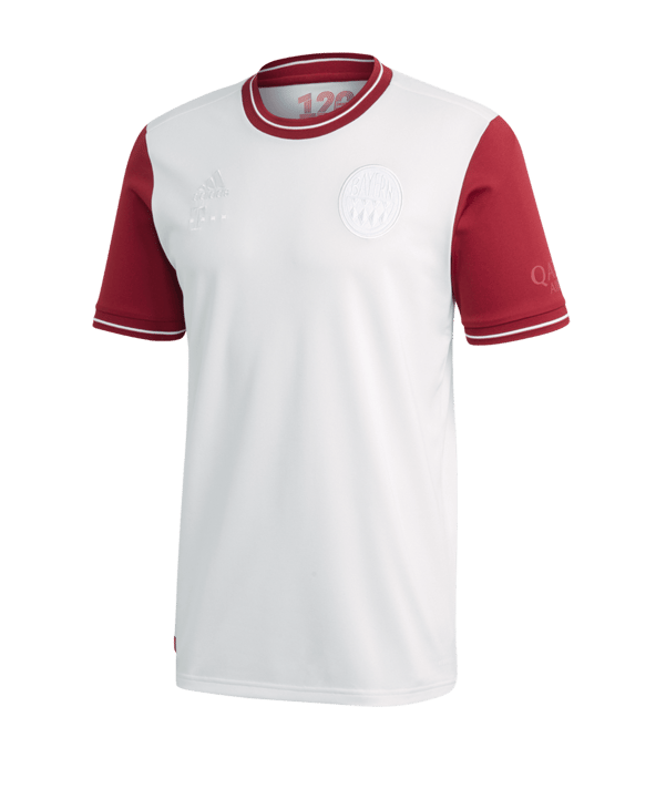 adidas FC Bayern München 120 Jahre SE Trikot Weiss - weiss