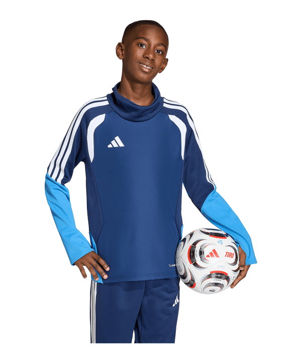 adidas Tiro 26 Competition Winterzied Sweatshirt Kids Dunkelblau - blau