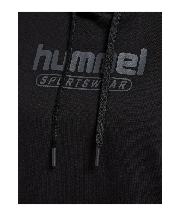 Hummel Booster Hoody Damen Schwarz F2001 - schwarz
