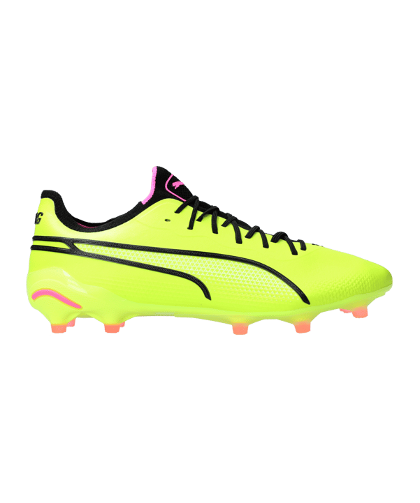 PUMA KING Ultimate FG/AG Phenomenal Damen Gelb Schwarz Pink F04 - gruen