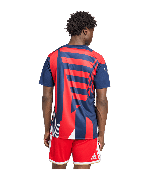 adidas FC Bayern München Pre Match Trikot 2026/2027 Blau - blau