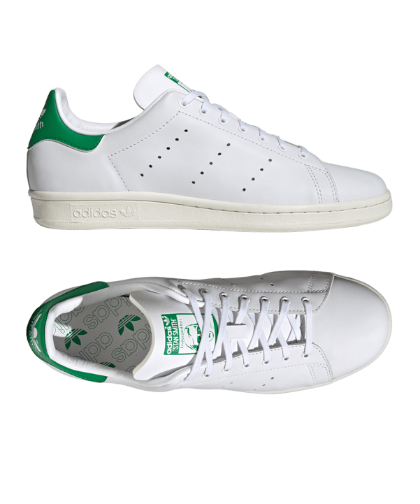 adidas Originals Stan Smith 80s Weiss Grün - weiss