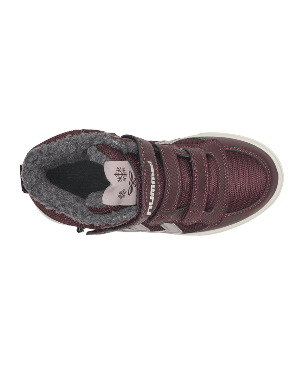 Hummel Stadil Super Poly Mid Recycle Sneaker  enfants brun F8016 - brun