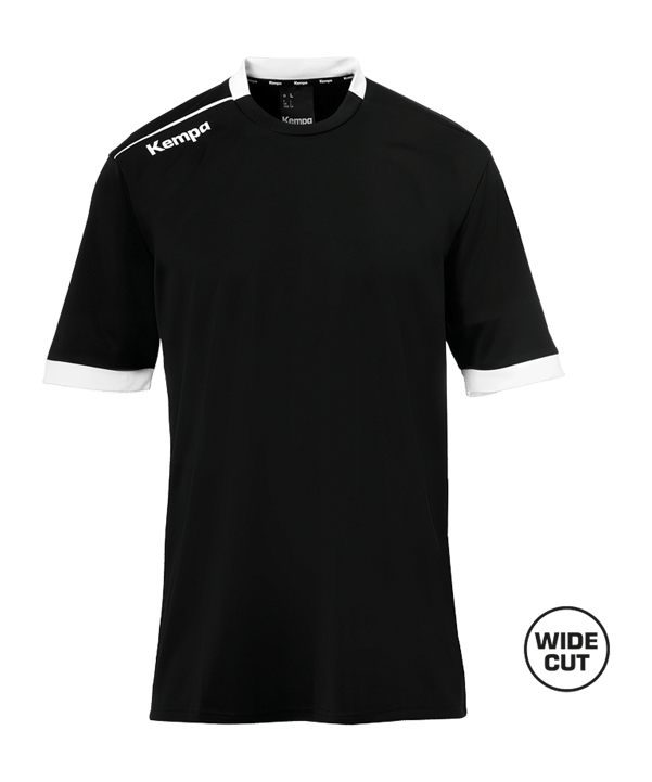 Kempa Player Shooting Shirt Schwarz Weiss F01 - schwarz