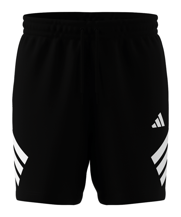 adidas Future Icons 3 Stripes Short Schwarz - schwarz