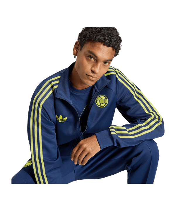 adidas FCF Kolumbien Originals Jacke Dunkelblau