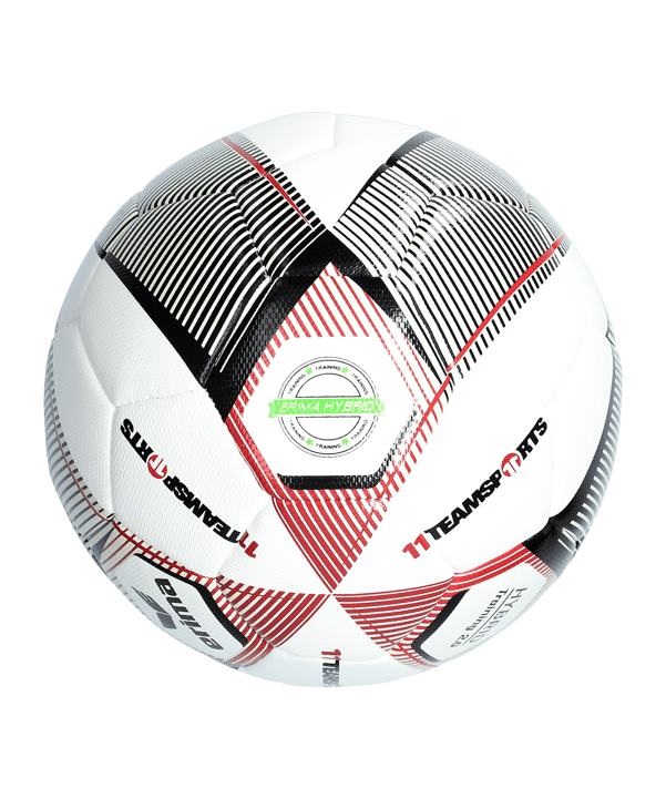 Erima Hybrid 2.0 Trainingsball 11TS Rot Schwarz - rot