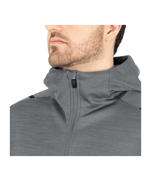 JAKO Challenge Freizeit Kapuzenjacke Grau F531
