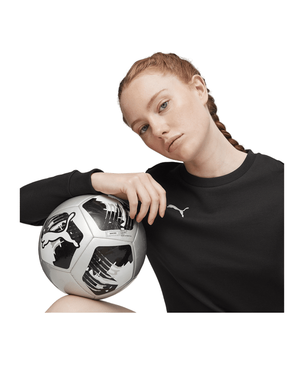 PUMA teamGOAL Casuals Sweatshirt Damen Schwarz F03 - schwarz
