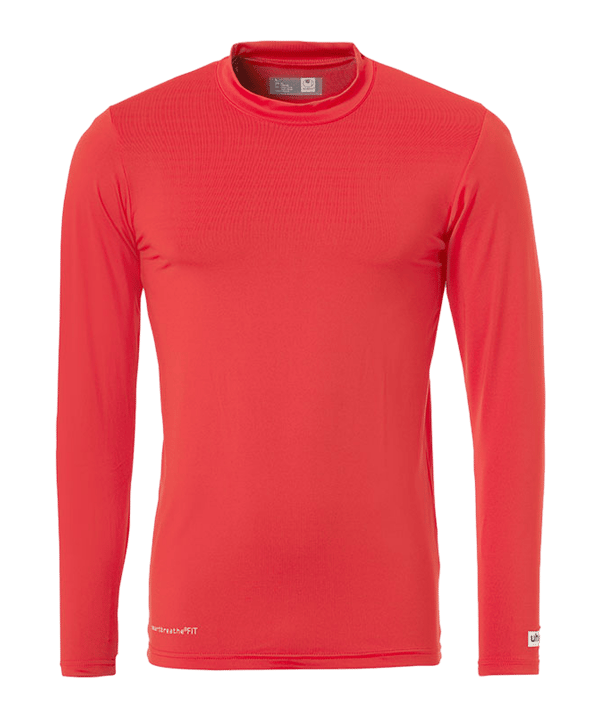 uhlsport Baselayer Unterhemd langarm Kids Rot F03 - rot