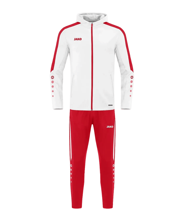 JAKO Power Trainingsanzug Damen Weiß F004 - weiss