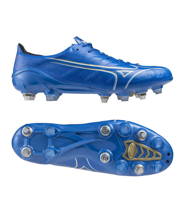 Mizuno Alpha Made in Japan Mix Mugen Blau Weiss - blau