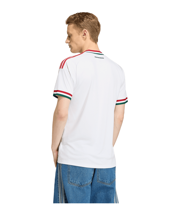 adidas MLSZ Ungarn 2026 Trikot Away 2026 Weiß - weiss