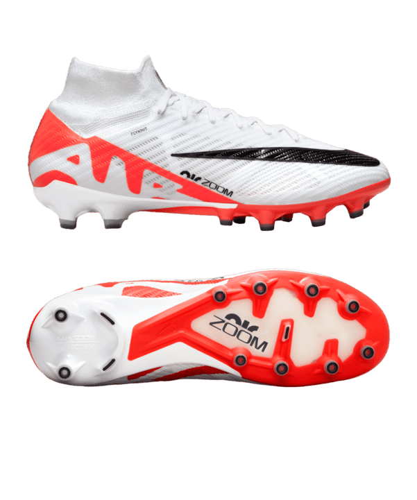 Nike Air Zoom Mercurial Superfly IX Elite AG-Pro Ready Rot Weiss Schwarz F600 - rot