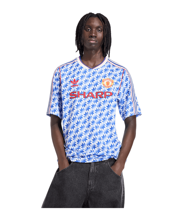 adidas Manchester United 90 Trikot Away Mehrfarbig - mehrfarbig