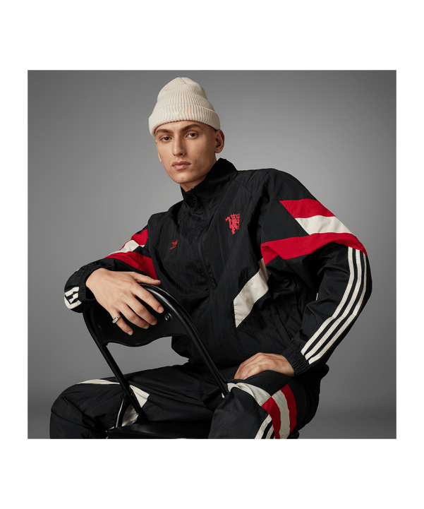 adidas Originals Manchester United Sweatshirt Schwarz - schwarz