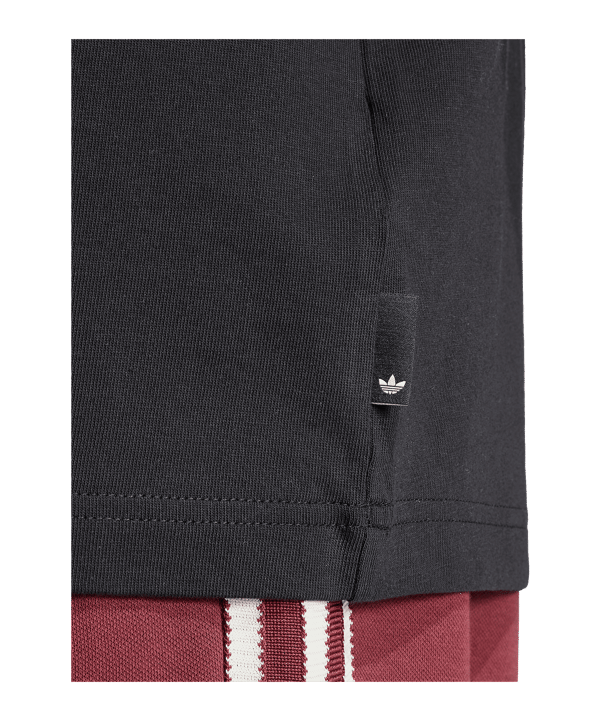 adidas Trefoil T-Shirt Schwarz - schwarz