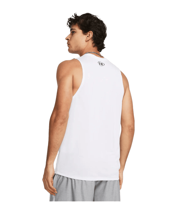 Under Armour Tech Tanktop Weiß F100 - weiss