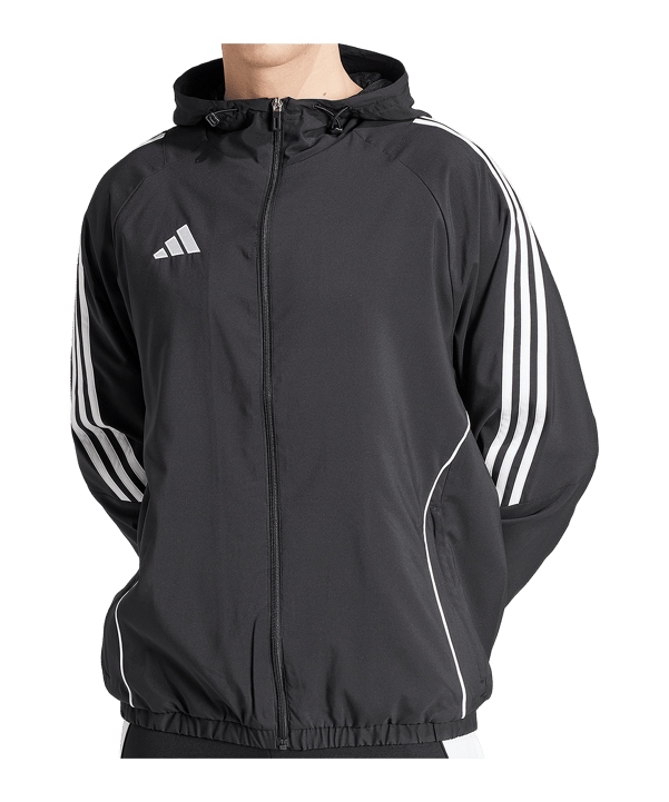 adidas Tiro 24 Windbreaker Damen Schwarz - schwarz