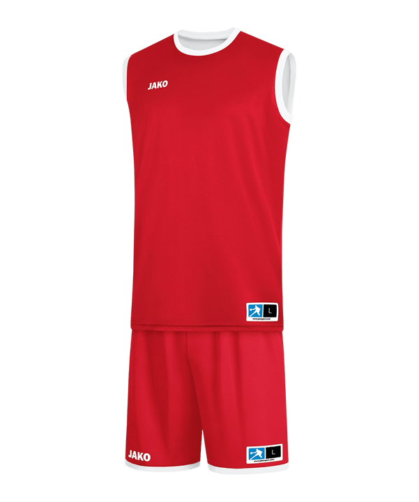 JAKO Change 2.0 Wendetrikot Kids Rot Weiss F01 - rot