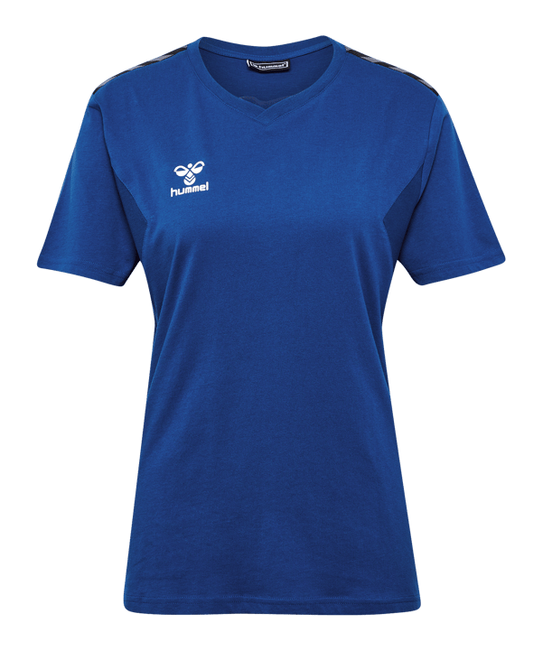 Hummel AUTHENTIC CO T-Shirt Damen Blau F7045 - blau