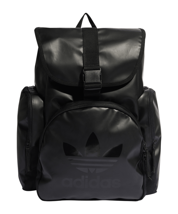 adidas Originals AC Toploader Rucksack Schwarz - schwarz