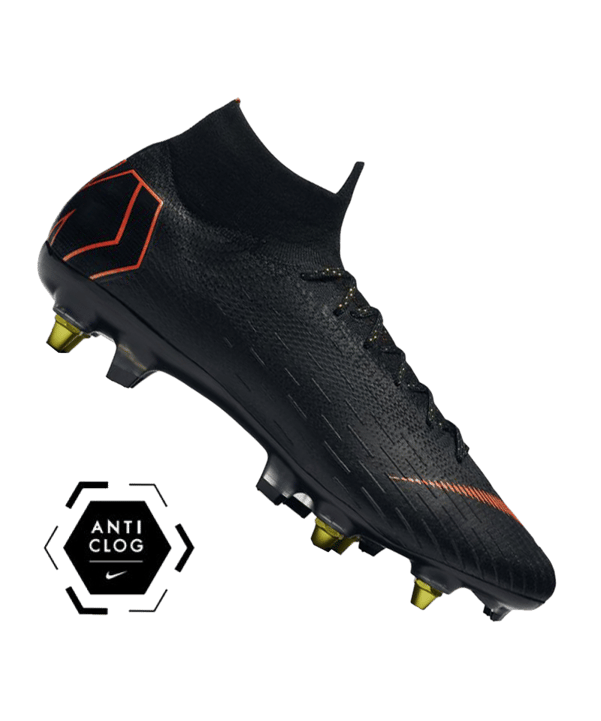 Nike Mercurial Superfly VI Elite SG-Pro AC F081 - schwarz