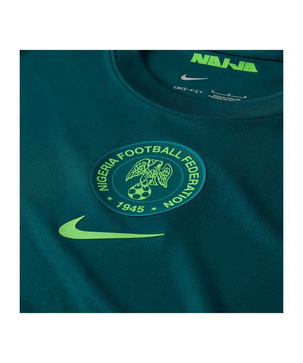 Nike NFF Nigeria Trikot Home 2025/2026 Grün F483 - gruen