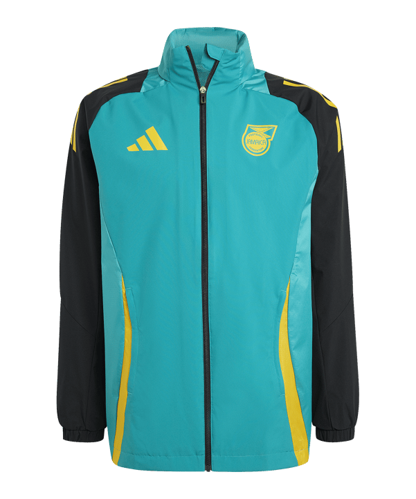adidas Jamaica Regenjacke Grün - gruen