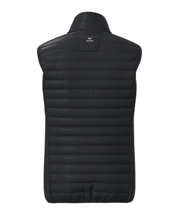 Erima CMPT Puffer Weste Schwarz - schwarz