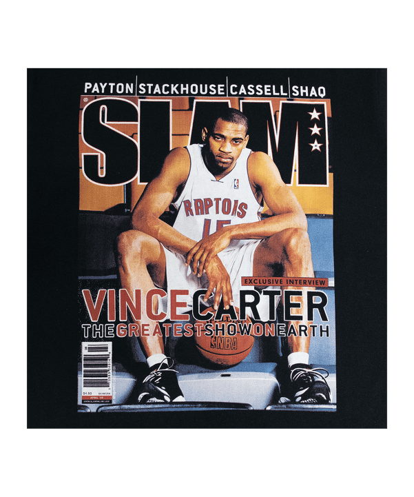 Mitchell and Ness NBA Toronto Raptors Slam Carter T-Shirt Schwarz - schwarz
