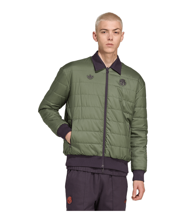adidas FC Bayern München Icon Jacke Lila - lila