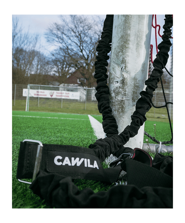 Cawila Torwart Bungee-Kit Schwarz - schwarz