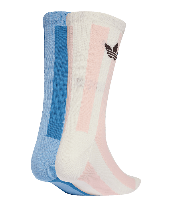 adidas Stripes Crew 2er Pack Socken Beige - beige
