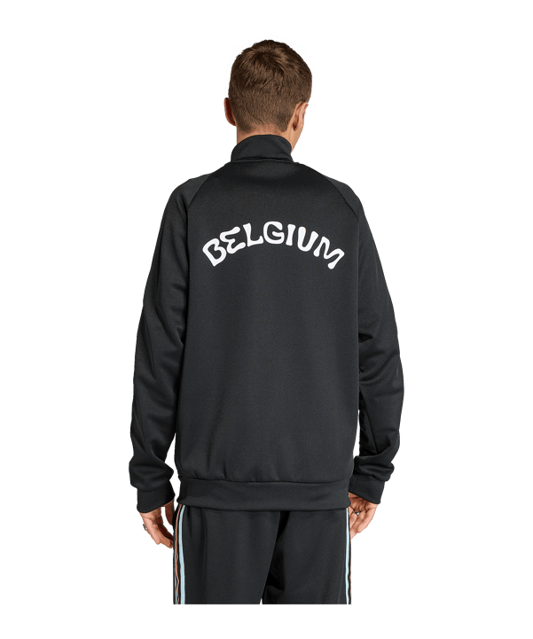 adidas KBVB Belgien Originals Jacke Schwarz - schwarz