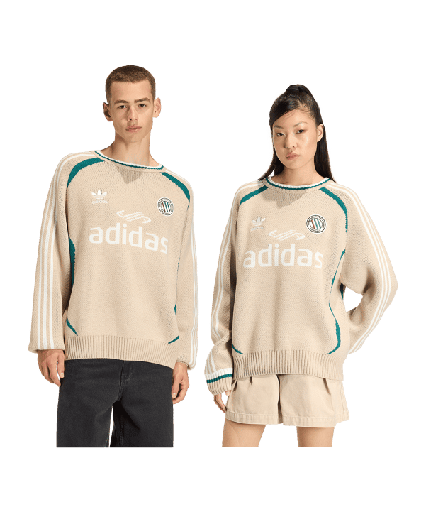 adidas Originals Blokecore Sweatshirt Beige - beige
