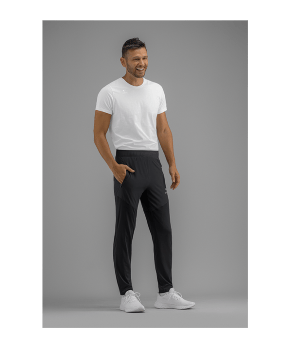 Erima Performance Trainingshose Schwarz - schwarz