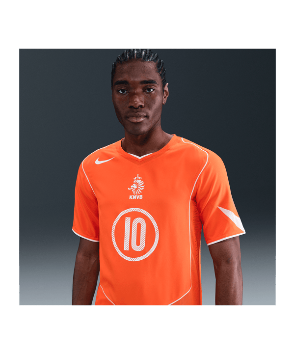 Nike KNVB Niederlande Reissue 2004 "van Nistelrooy" Trikot Orange F819 - orange