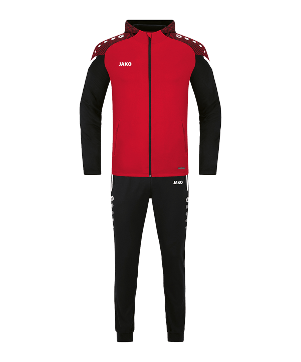 JAKO Performance Combinaison de présentation Femmes Rouge C101 - rouge