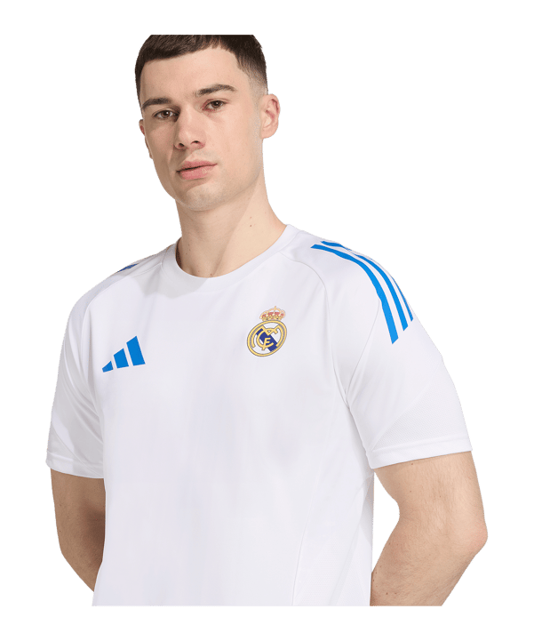 adidas Real Madrid Tiro25 Competition Training Trikot 2025/2026 Weiß - weiss