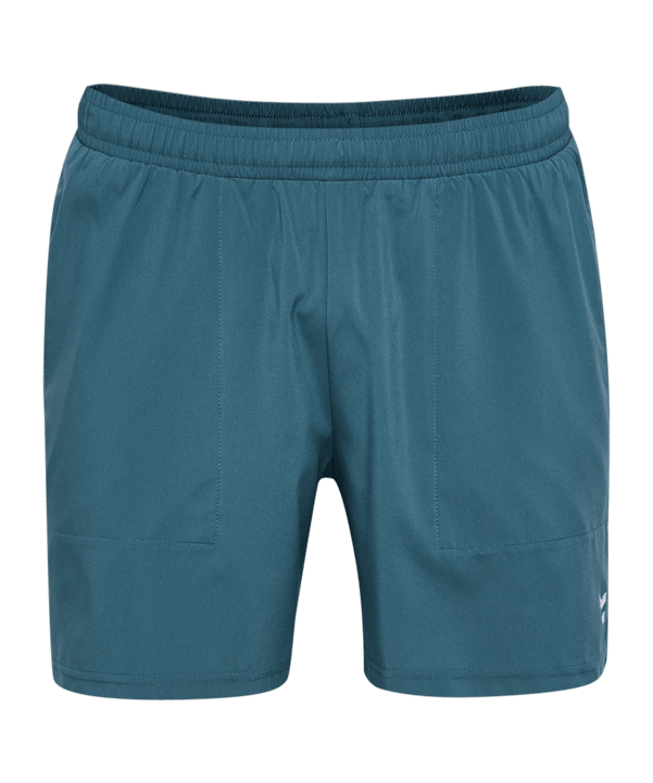 Hummel Pulse Workout Short Blau F7280 - blau