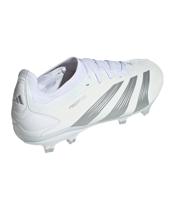 adidas Predator Pro FG Pearlized Weiss Silber Weiss - weiss