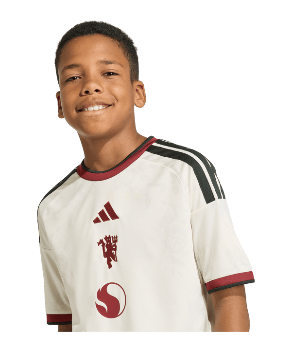 adidas Manchester United Maglietta 3rd 2026/2027 Bambini Beige - beige