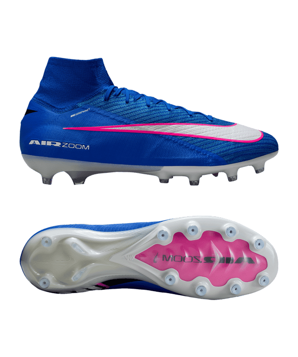 Nike Air Zoom Mercurial Superfly X Elite AG Attack Blau F446 - blau