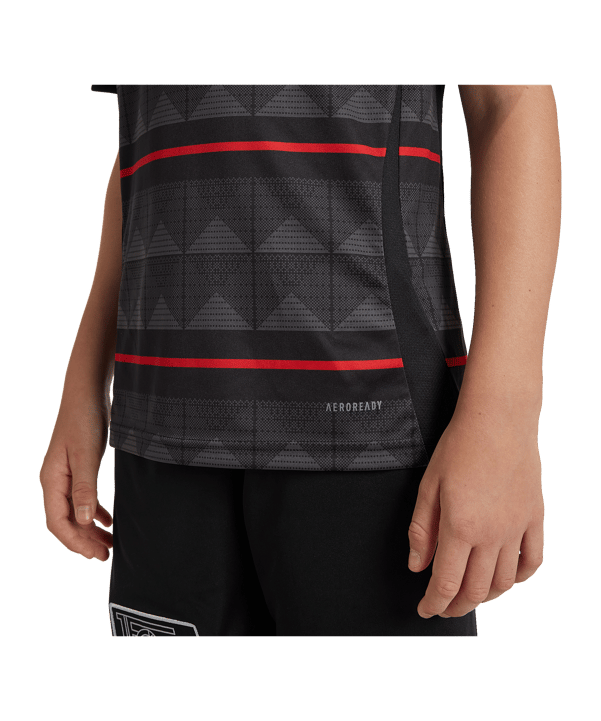 adidas 1. FC Union Berlin Trikot Away 2024/2025 Kids Schwarz - schwarz