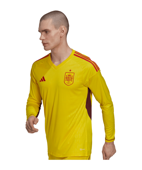 adidas Spanien TW-Trikot WM 2022 Gelb - gelb