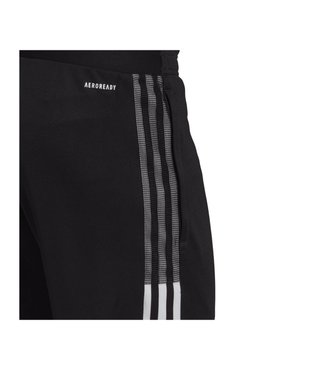 adidas Tiro 21 Trainingshose Schwarz Weiss - schwarz